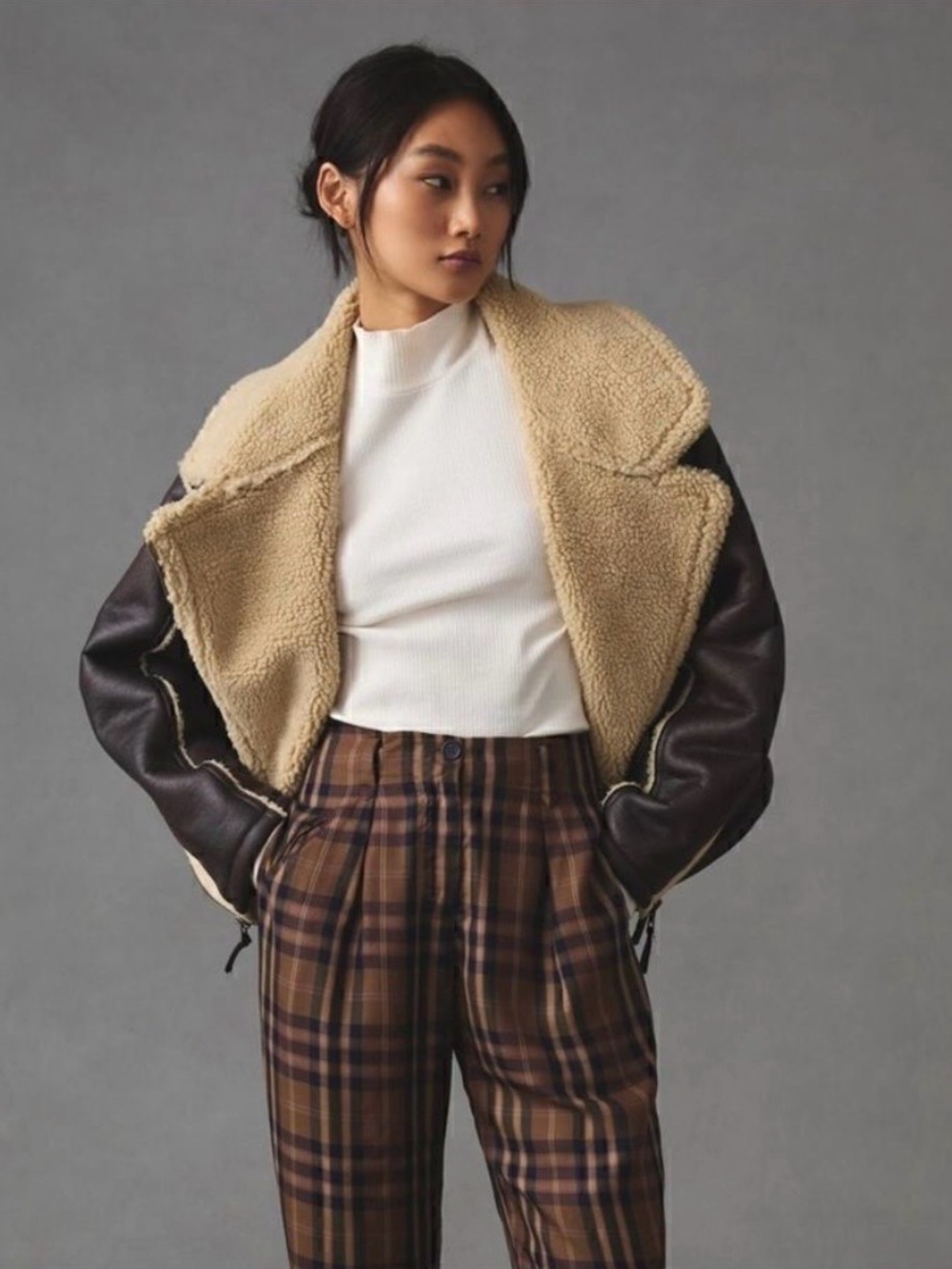 Anthropologie’s Tiny Plaid Trousers